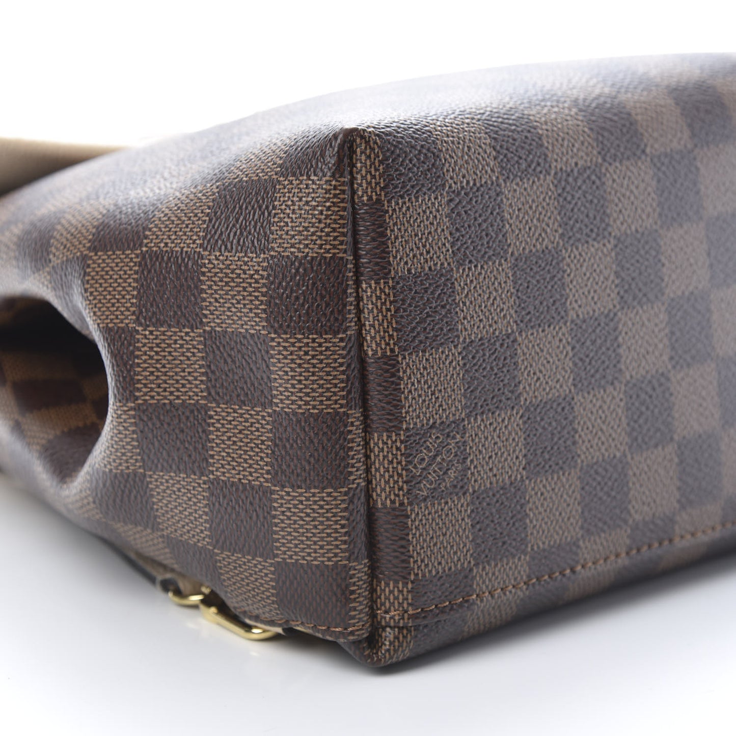 Damier Ebene Clapton Backpack Creme