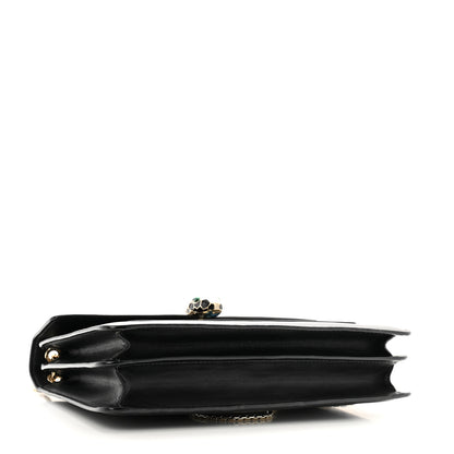 Bulgari Calfskin Serpenti Forever Crossbody Bag Black 5 of 16