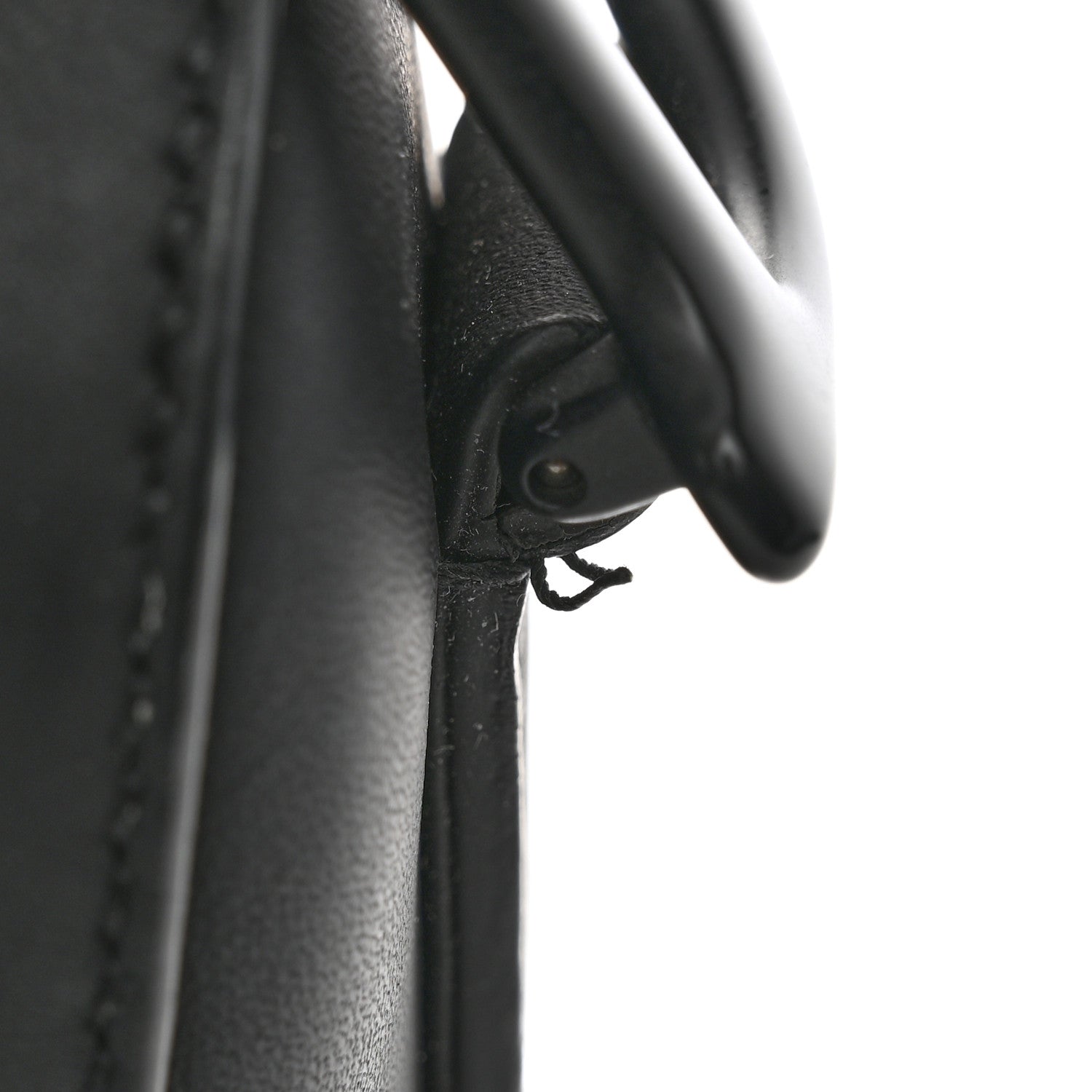 Christian Dior Ultra Matte Calfskin Saddle Bag Black 12 of 12