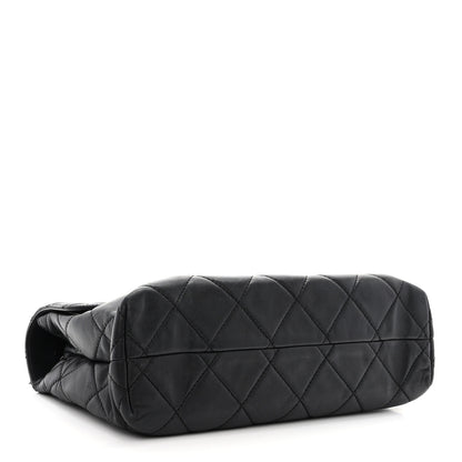 Chanel Calfskin Quilted In the Business Flap Bag Black 4 of 15
