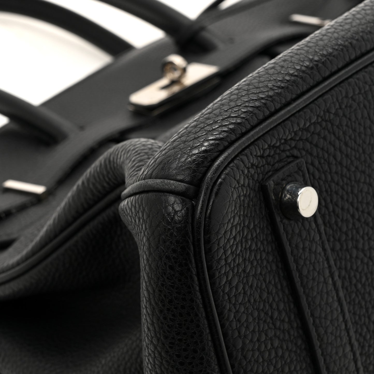 Taurillon Clemence Birkin 35 Black