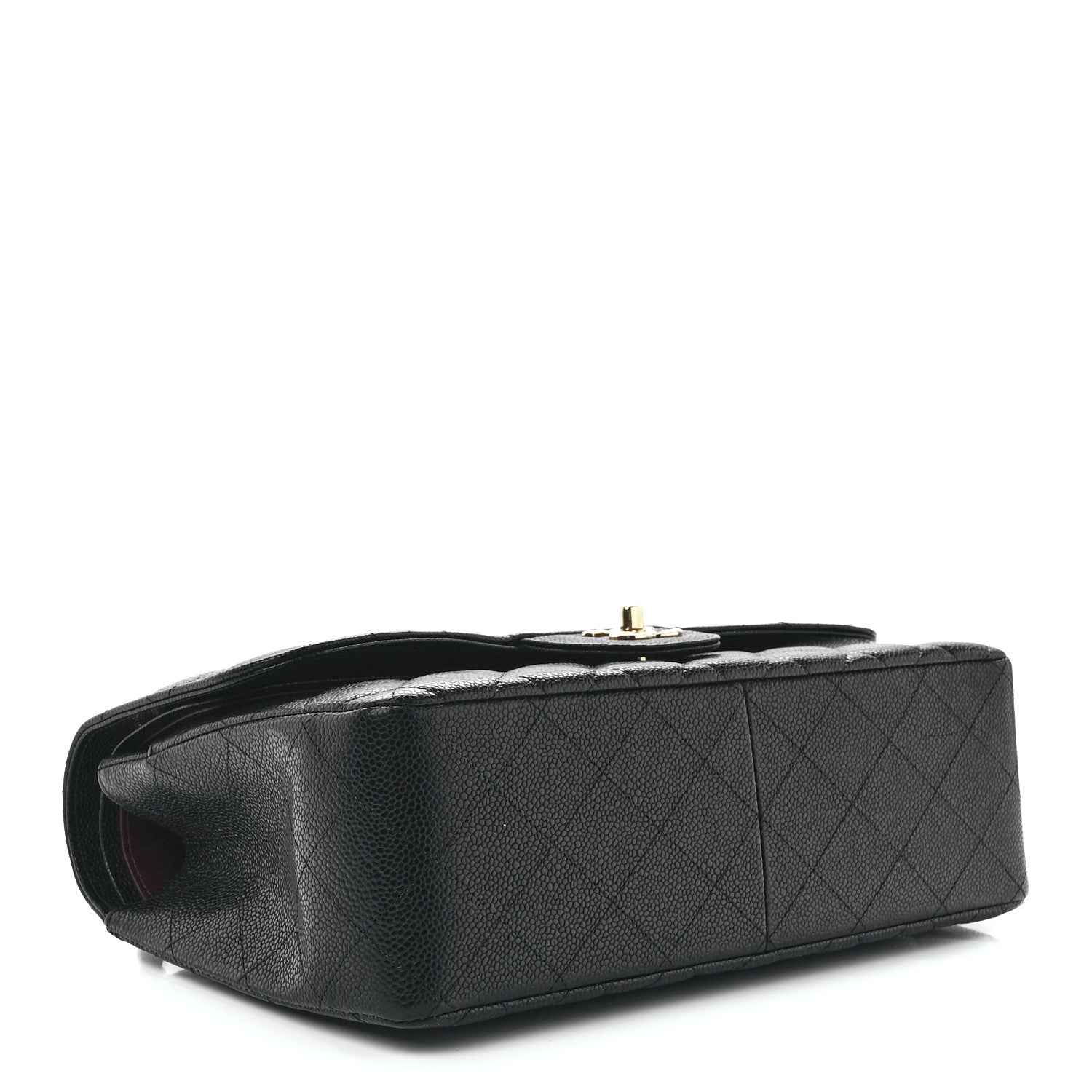 Chanel Caviar Quilted Jumbo Double Flap Black 5 of 14