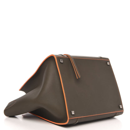 Celine Baby Grained Calfskin Medium Phantom Luggage Stone 4 of 11