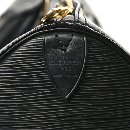 Louis Vuitton Epi Keepall 45 Black 6 of 11