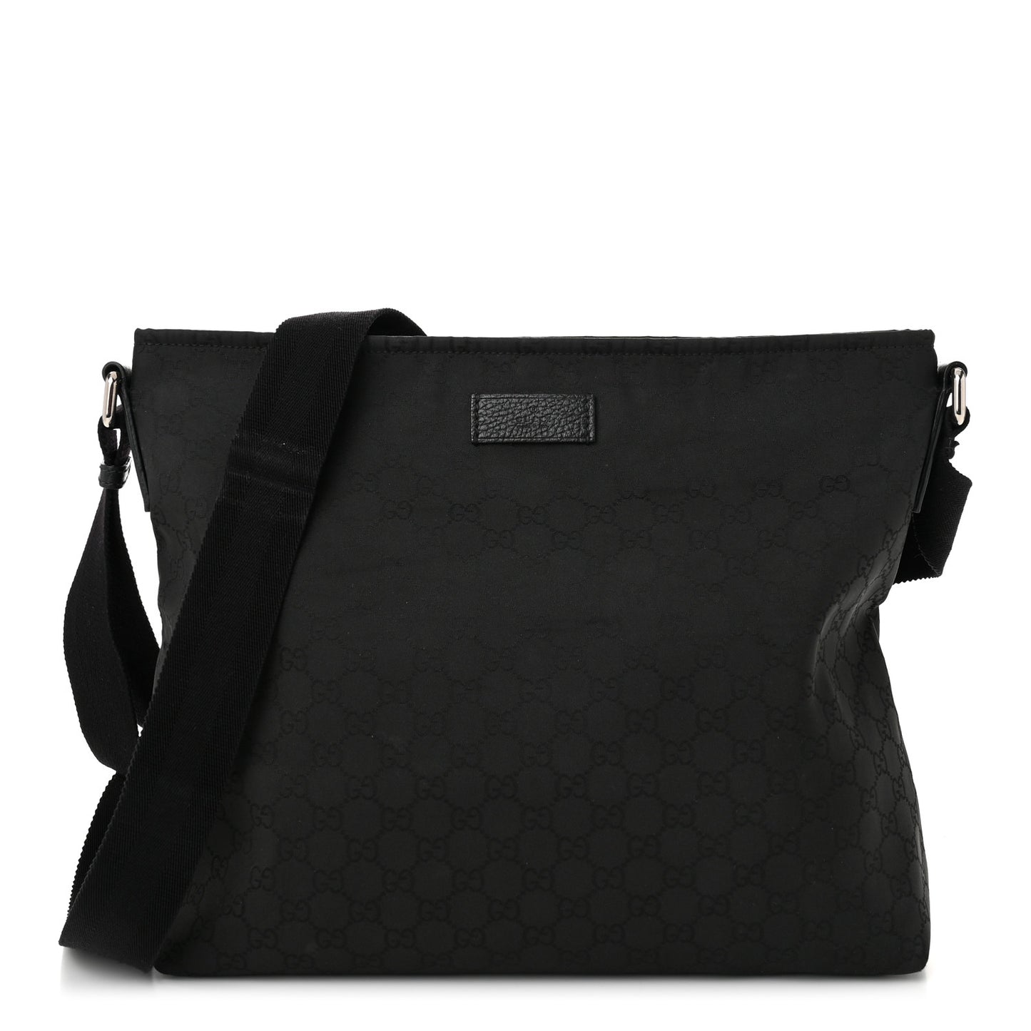 Nylon Monogram Large Messenger Black