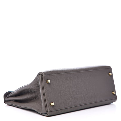 Hermes Togo Kelly Retourne 32 Etain 5 of 34