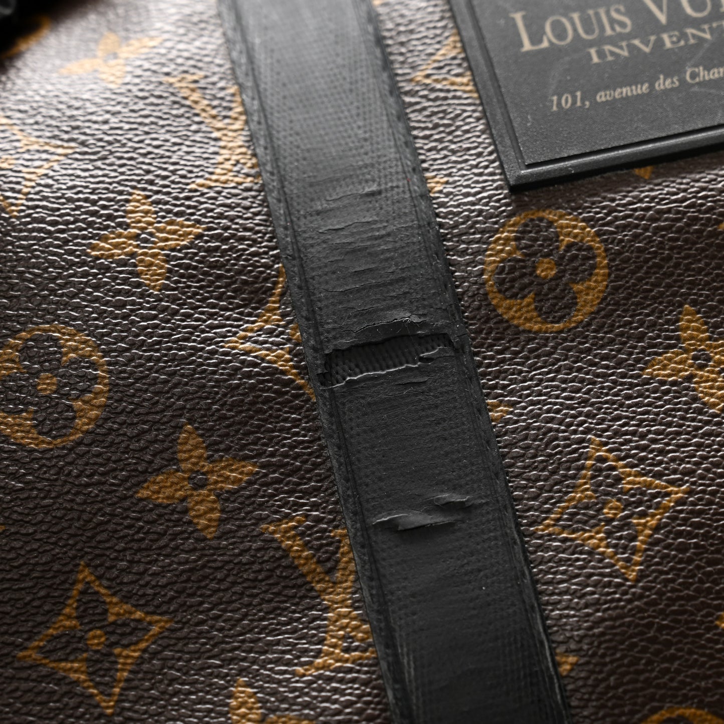 Monogram Waterproof Keepall Bandouliere 55