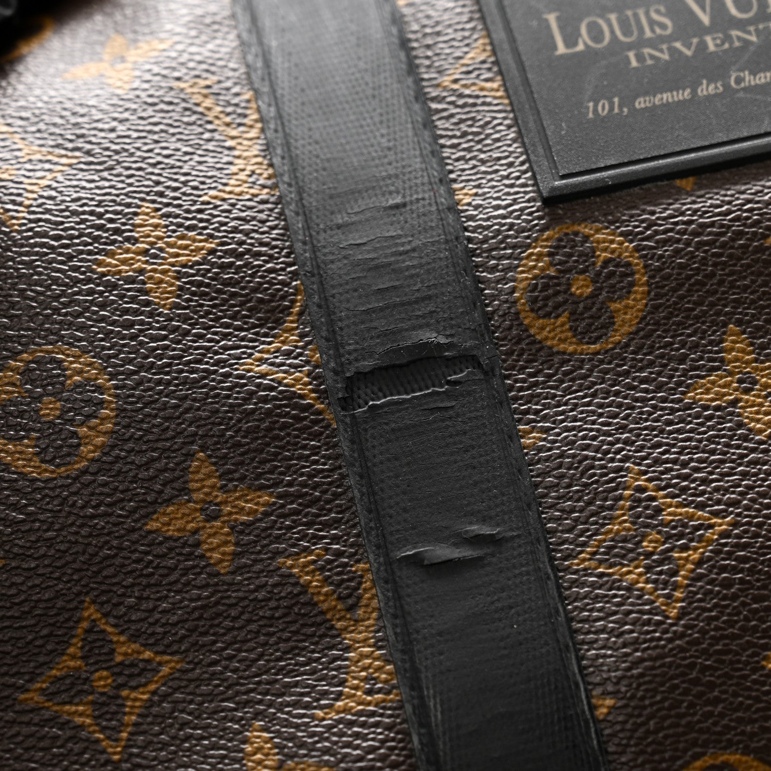 Louis Vuitton Monogram Waterproof Keepall Bandouliere 55 10 of 11