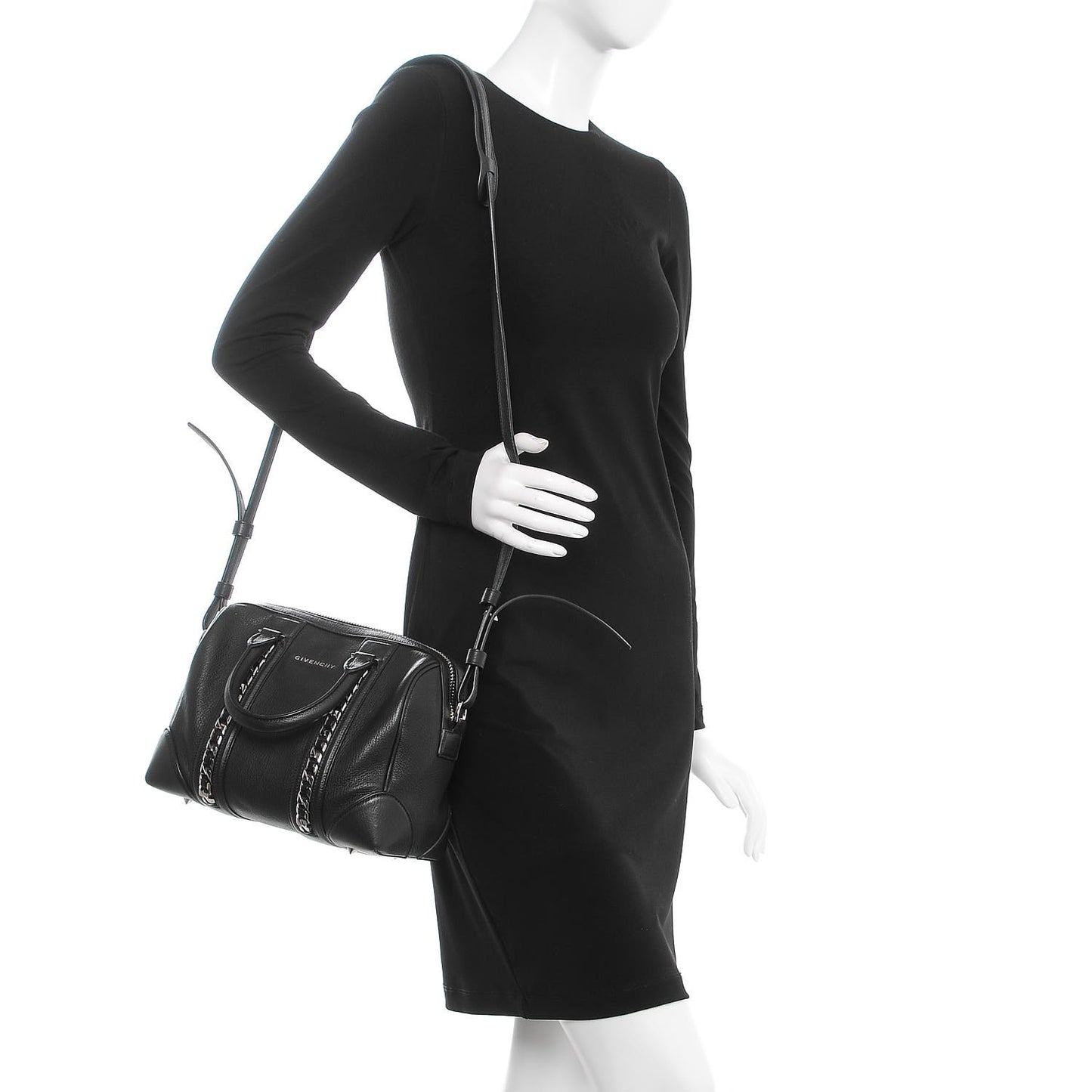Sugar Goatskin Mini Chain Animation Lucrezia Black