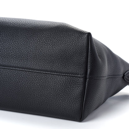 Prada Vitello Daino Shopping Tote Black 6 of 9