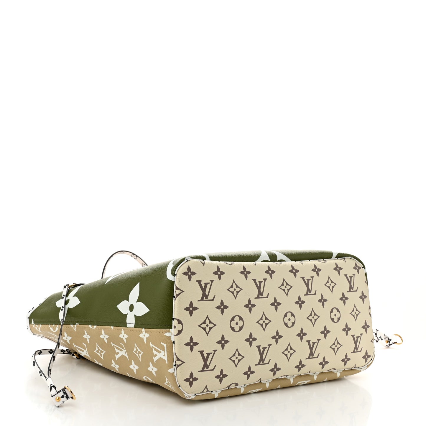 Monogram Giant Neverfull MM Kaki