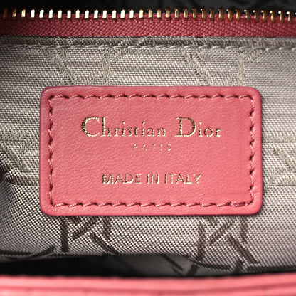 Christian Dior Lambskin Cannage Small My ABCDior Lady Dior Pink Honey 6 of 11