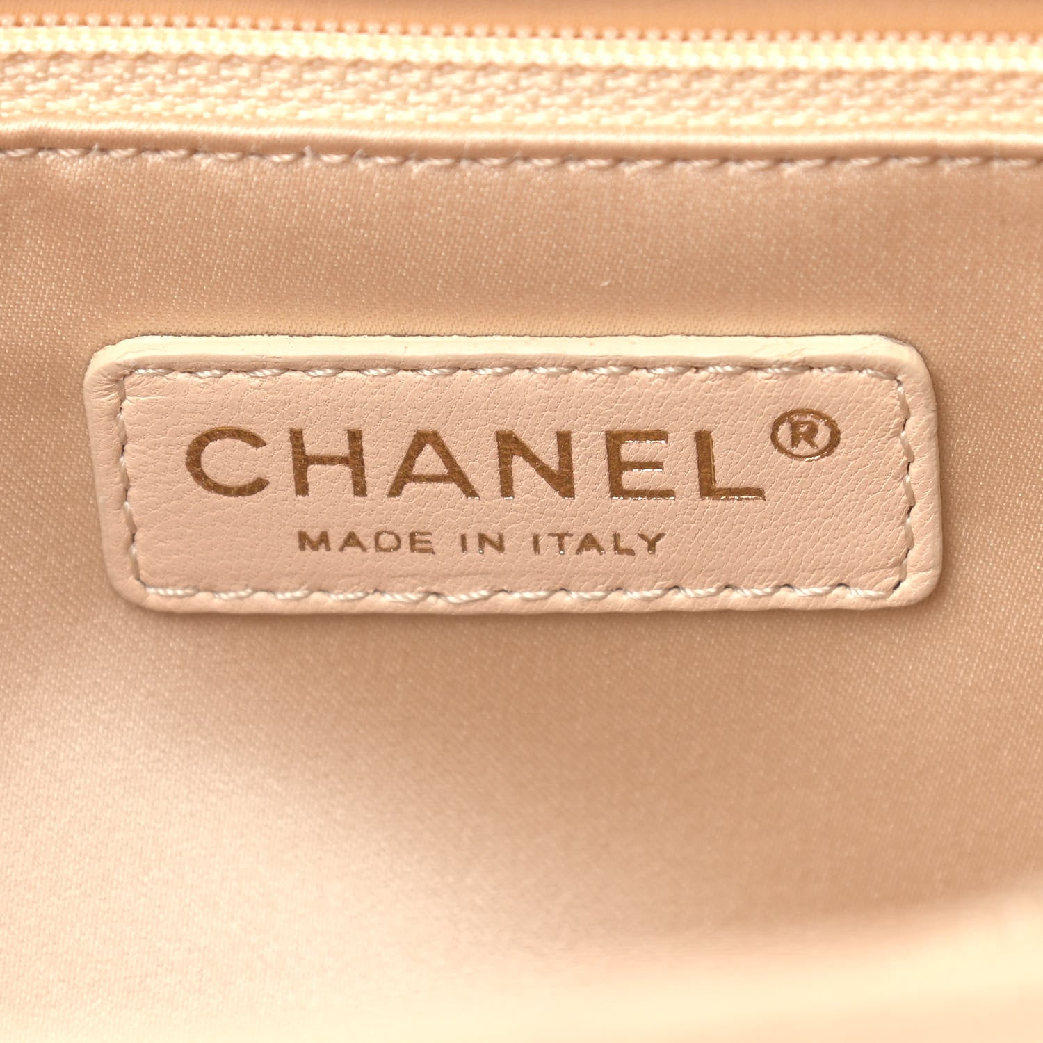 Chanel Caviar Quilted Grand Shopping Tote GST Beige 5 of 14