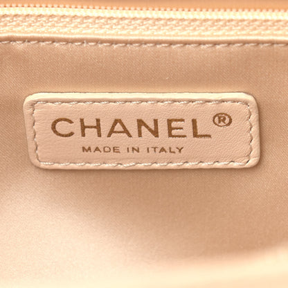 Chanel Caviar Quilted Grand Shopping Tote GST Beige 5 of 14