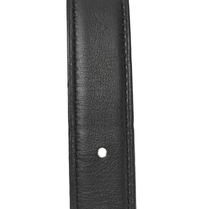 Hermes Swift Epsom 24mm Mini Constance H Belt 95 38 Black Gold 6 of 7