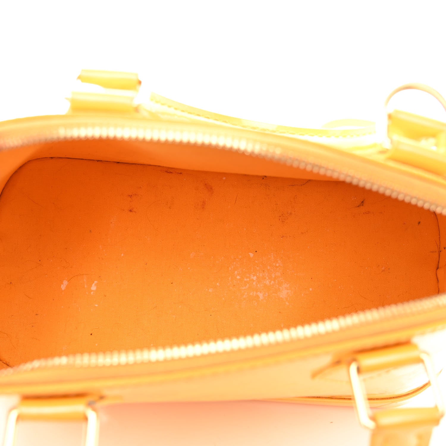 Louis Vuitton Vernis Alma BB Jaune Passion 5 of 20