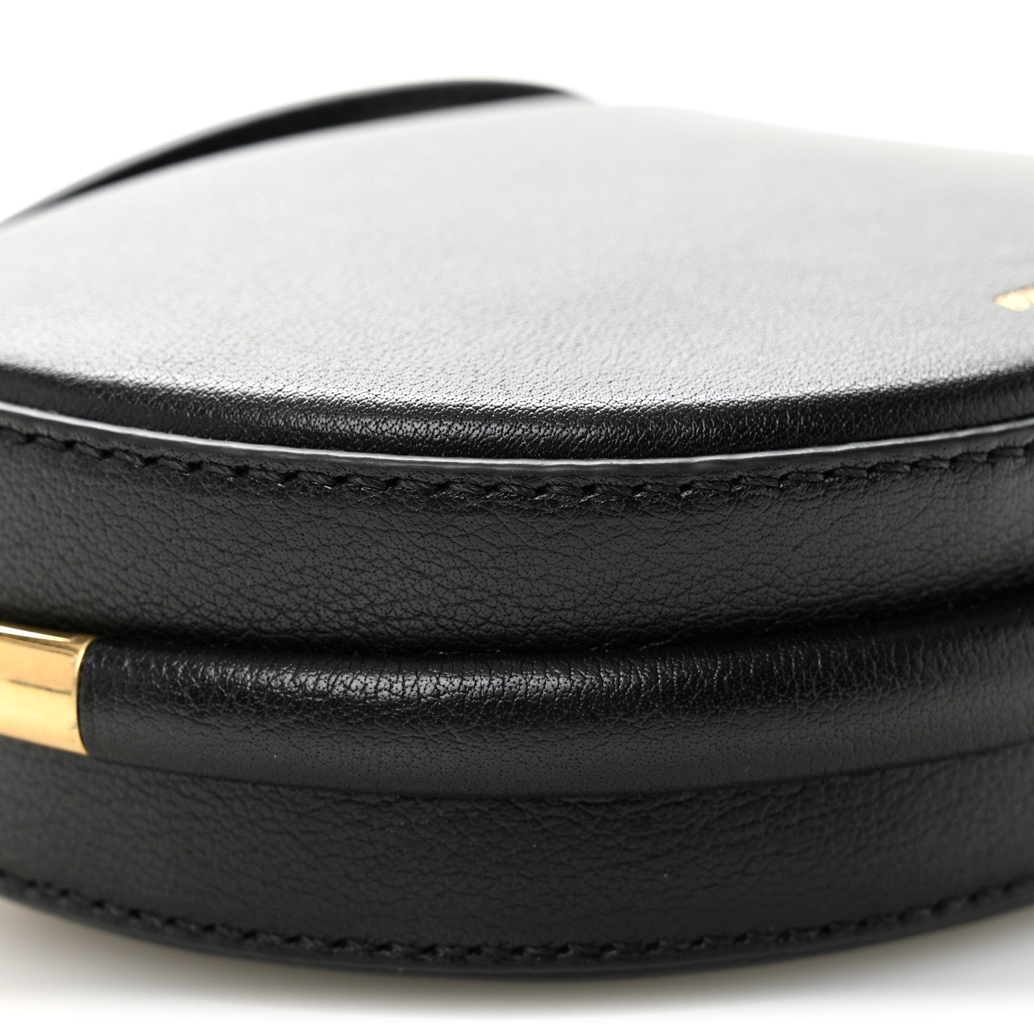 Burberry Lambskin Bridle Calfskin Runway Clutch Black 9 of 10