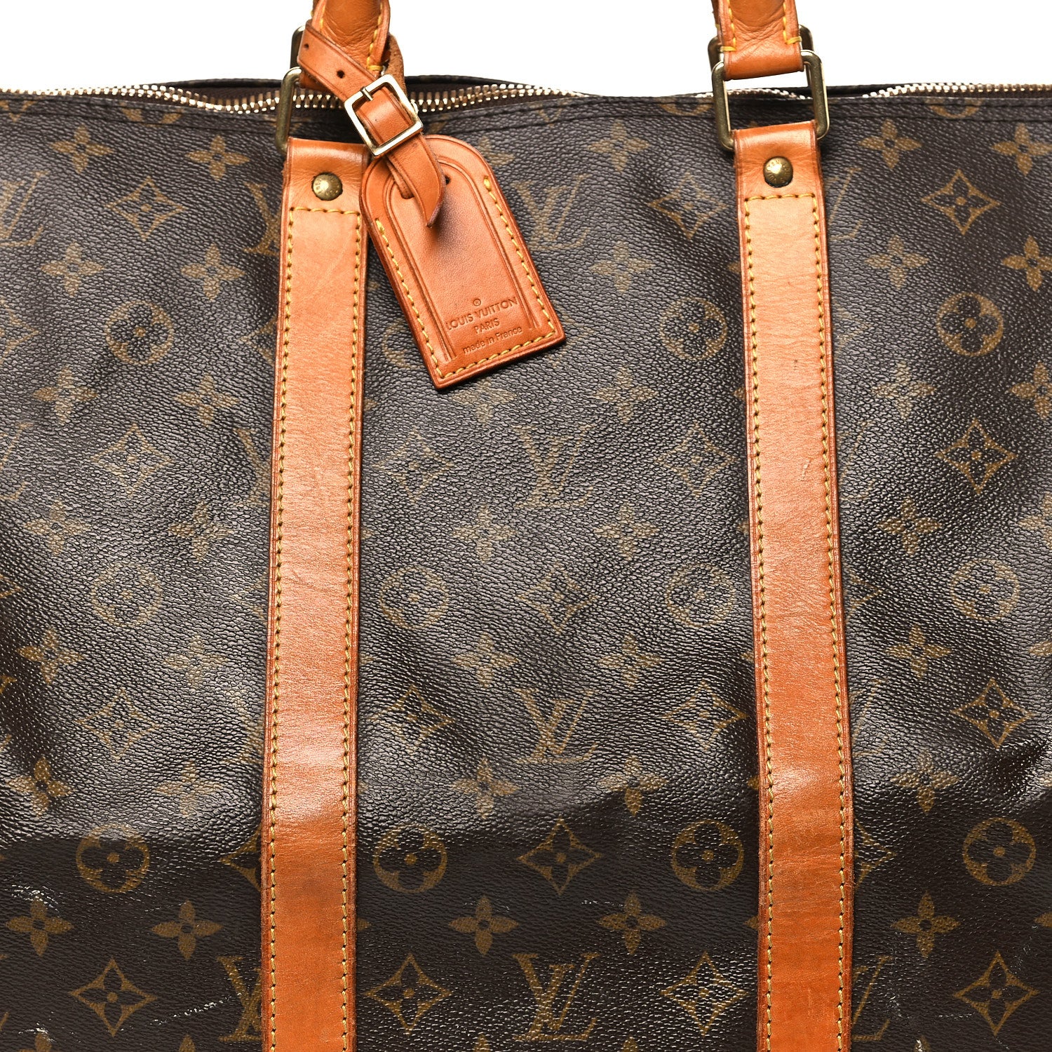 Louis Vuitton Monogram Keepall Bandouliere 55 6 of 12