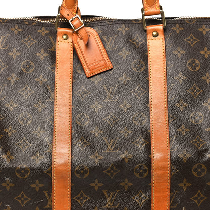 Louis Vuitton Monogram Keepall Bandouliere 55 6 of 12