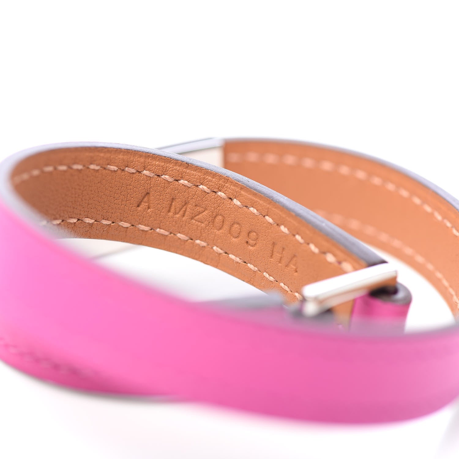 Hermes Swift Rivale Double Tour Bracelet T1 Magnolia 5 of 6