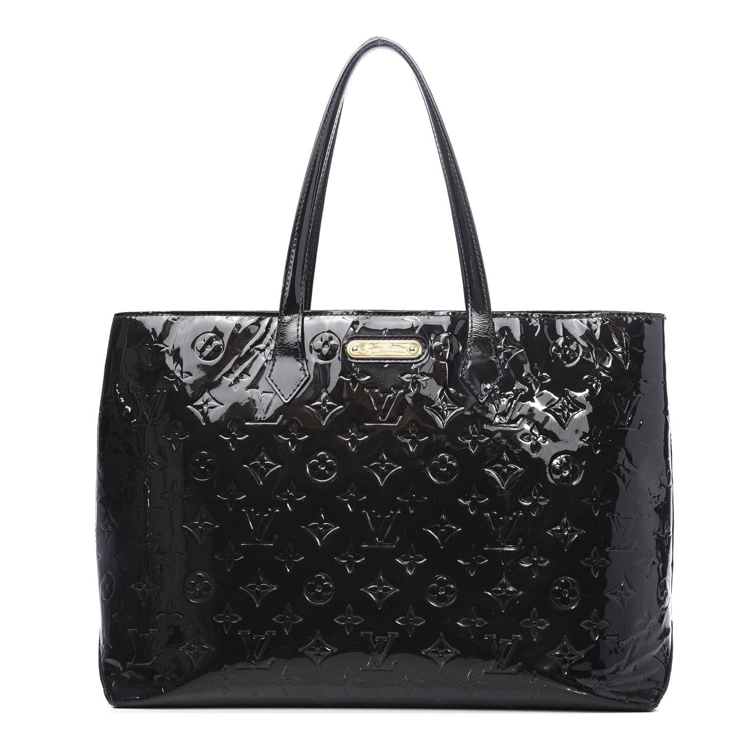 Louis Vuitton Vernis Wilshire MM Blue Infini 1 of 11