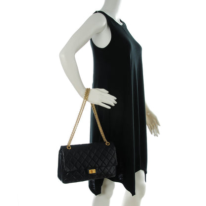 Chanel Aged Calfskin Quilted 2.55 Reissue 226 Flap Black 2 of 9