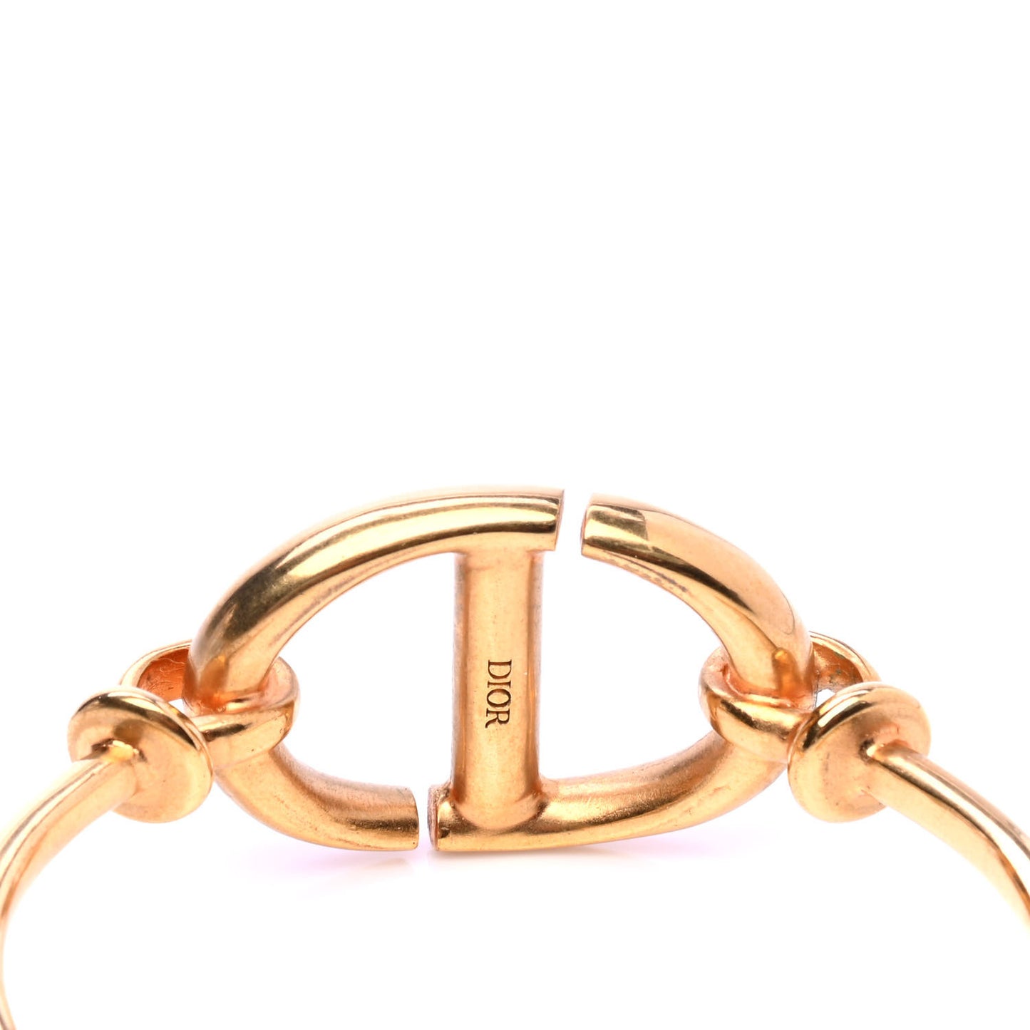 Metal CD Cuff Gold