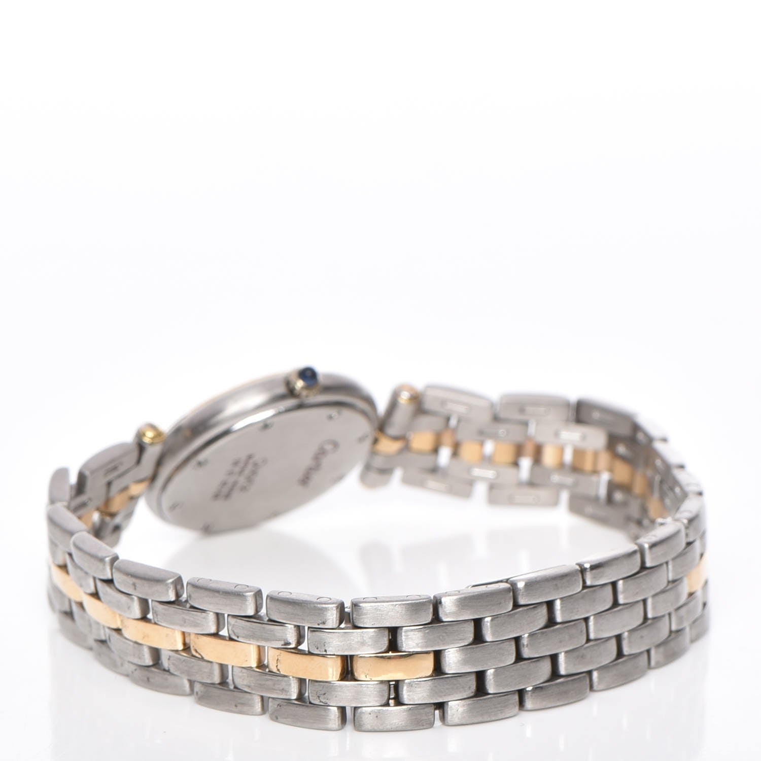 Cartier Stainless Steel 18K Yellow Gold 24mm Panthere Vendome Quartz Watch 4 of 8