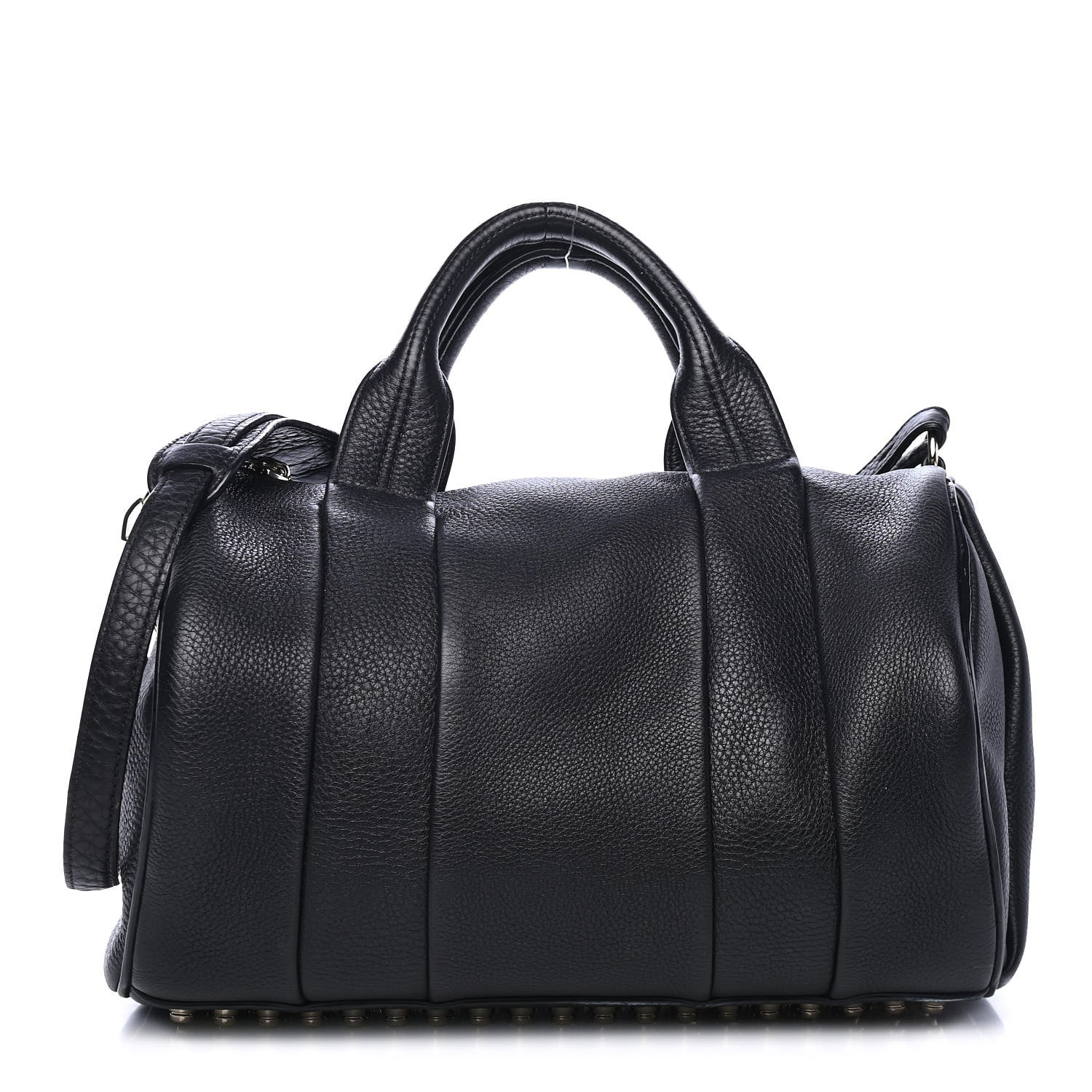 Alexander Wang Pebbled Lambskin Rocco Black Pale Gold Hardware 1 of 6