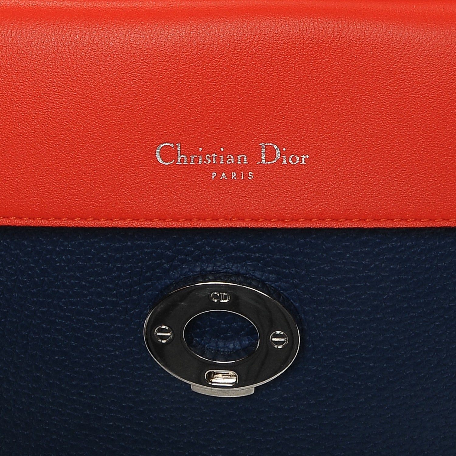 Christian Dior Bullcalf Small Be Dior Flap Mineral Blue 6 of 9