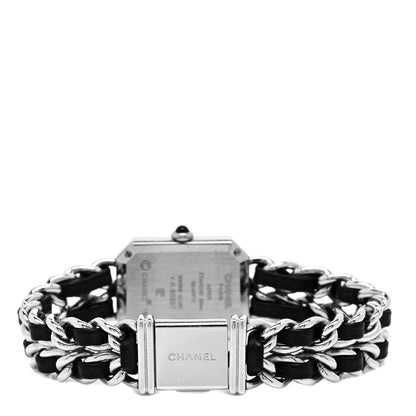Chanel Stainless Steel Lambskin 20mm Chain Premiere Quartz Watch L 3 of 4