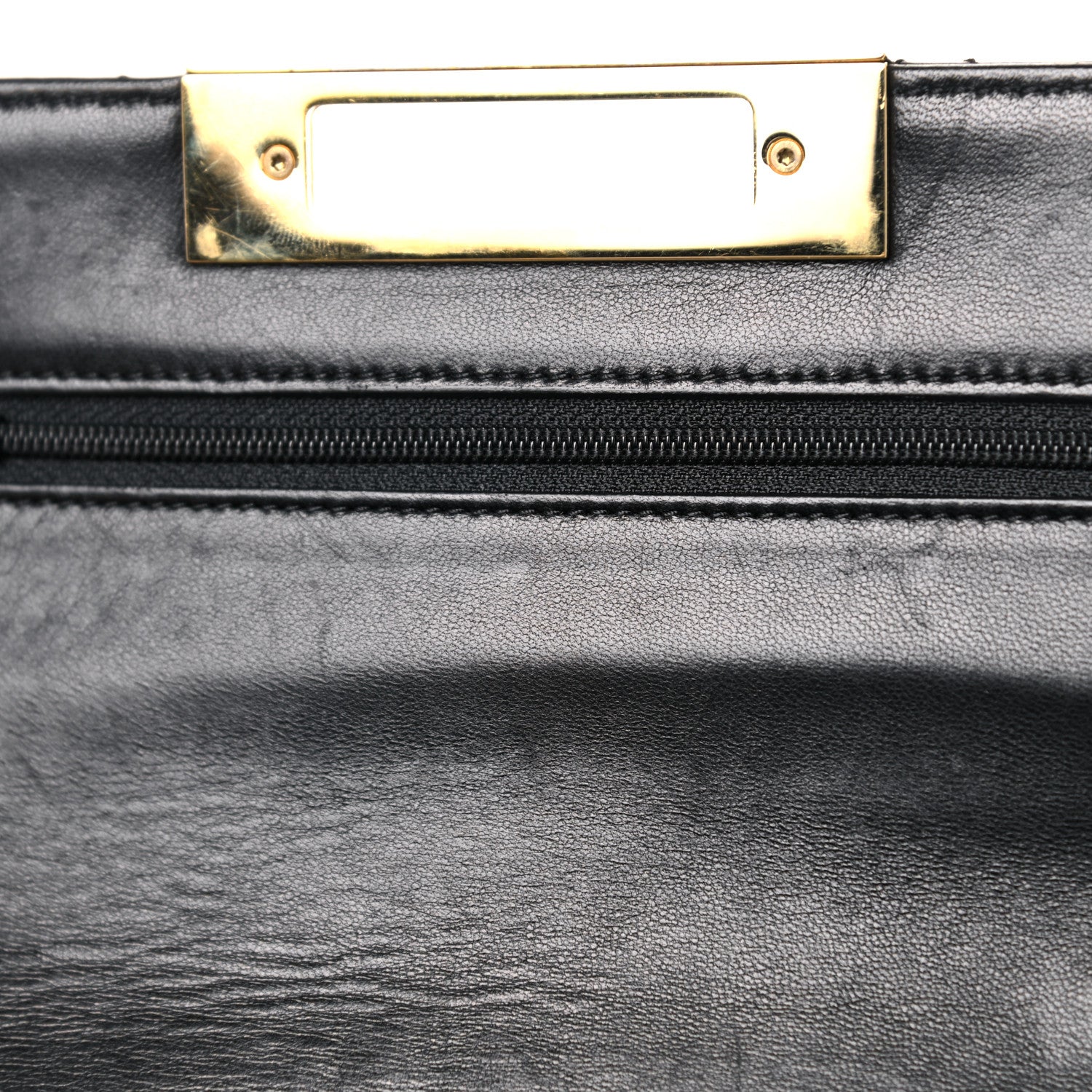 Chanel Lambskin Quilted Golden Class Wallet on Chain WOC Black 12 of 14