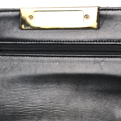 Chanel Lambskin Quilted Golden Class Wallet on Chain WOC Black 12 of 14