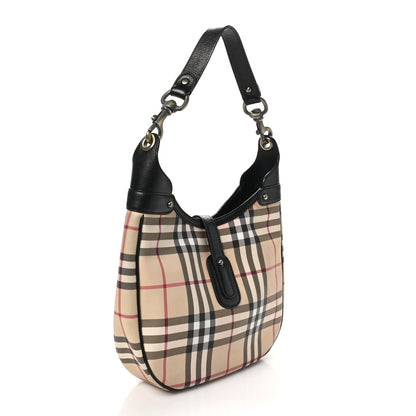 Burberry House Check Hobo Black 3 of 9