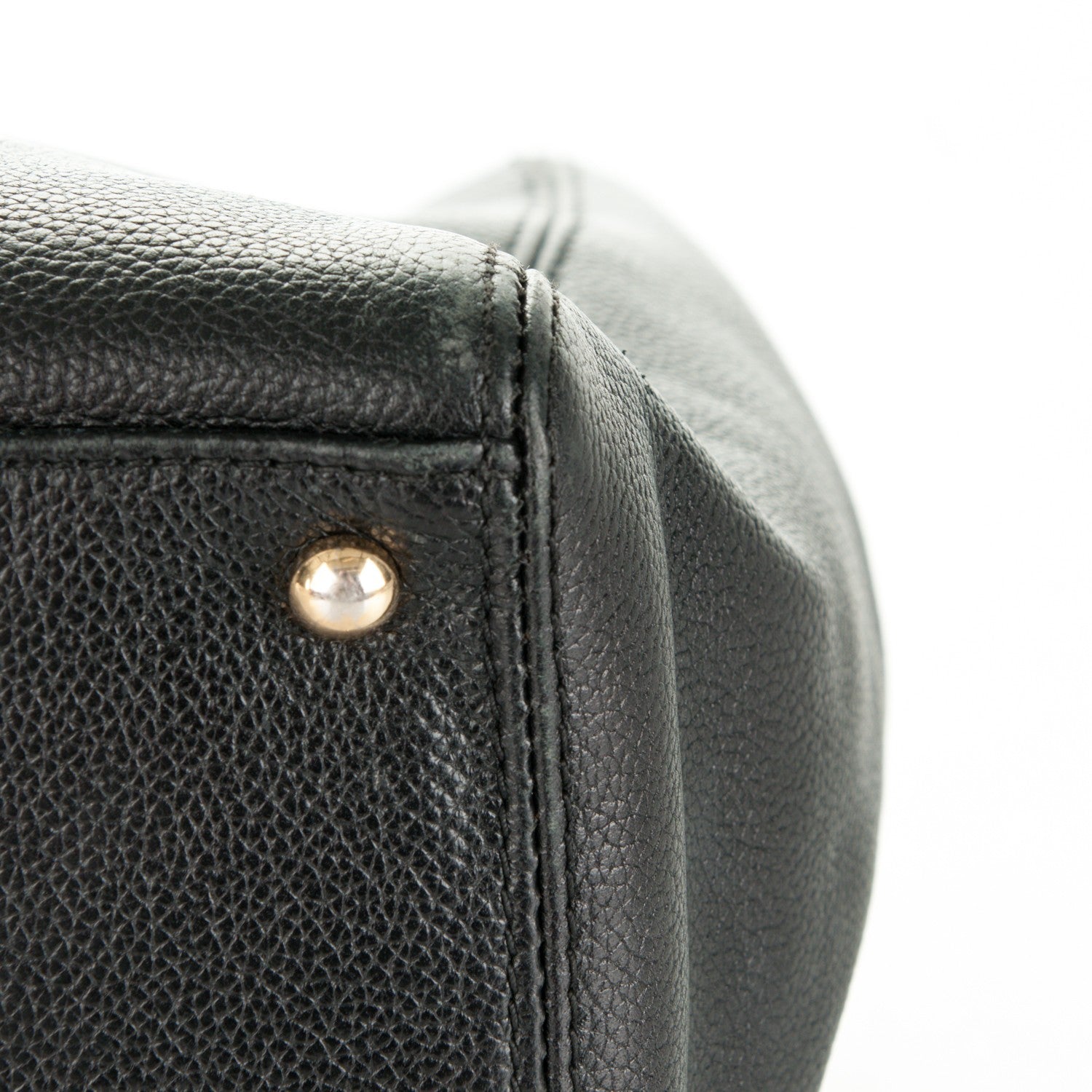 Chanel Calfskin Cerf Executive Shopper Tote Black 11 of 18