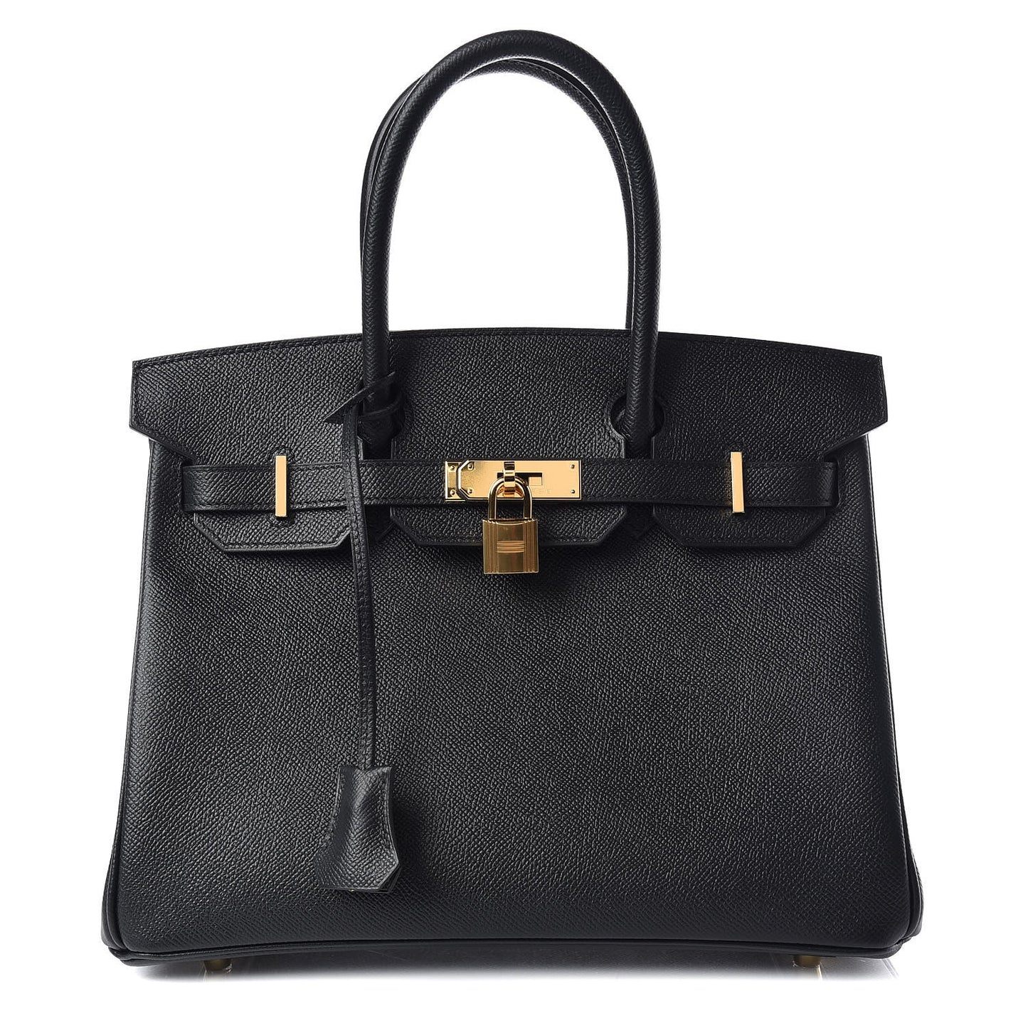 Epsom Birkin 30 Black