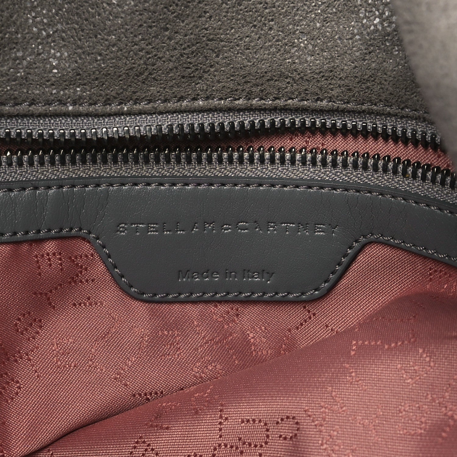 Stella McCartney Shaggy Deer Falabella Fold Over Tote Grey 6 of 10