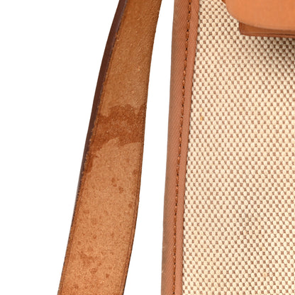 Hermes Vache Hunter Toile H Herbag Zip 31 PM Natural 17 of 17