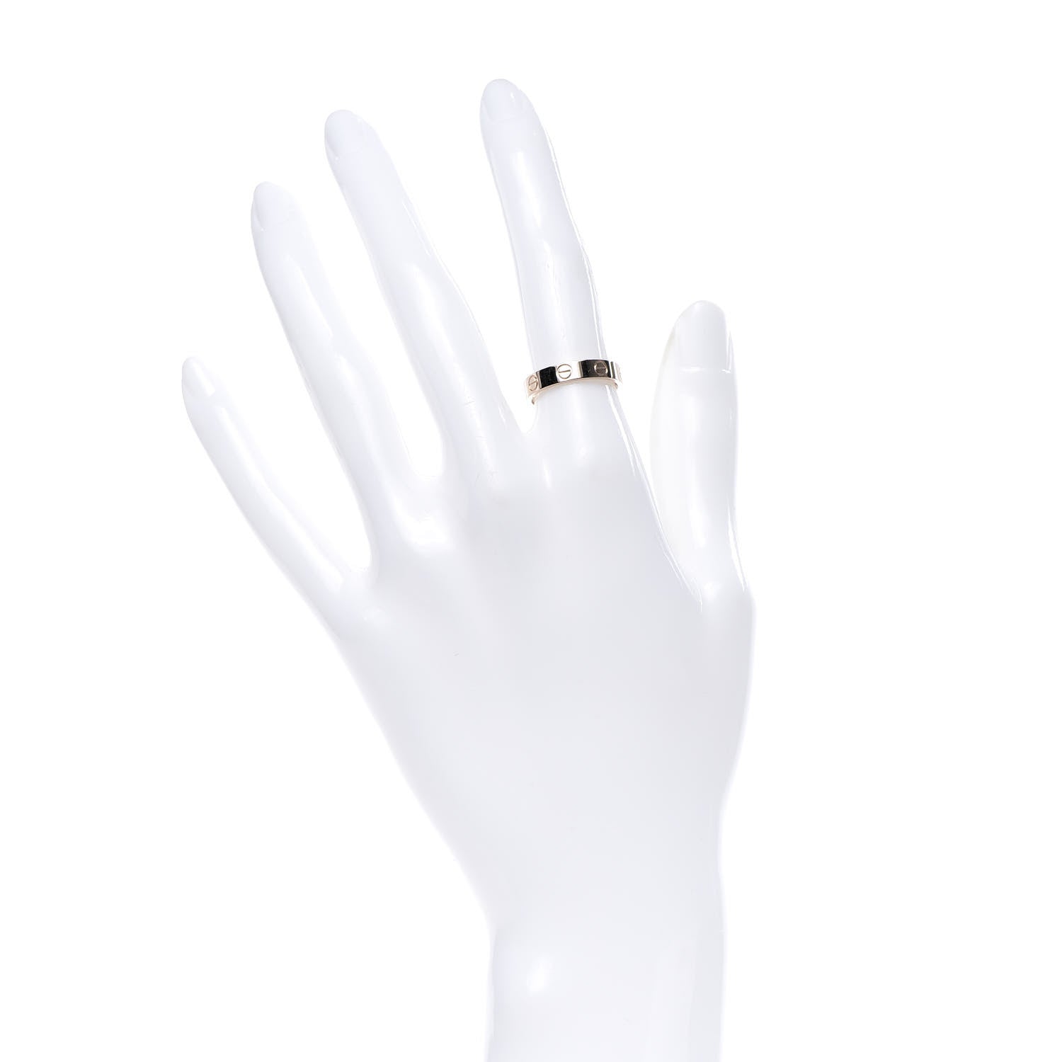 Cartier 18K Pink Gold 3.5mm LOVE Wedding Band Ring 50 5.25 2 of 5