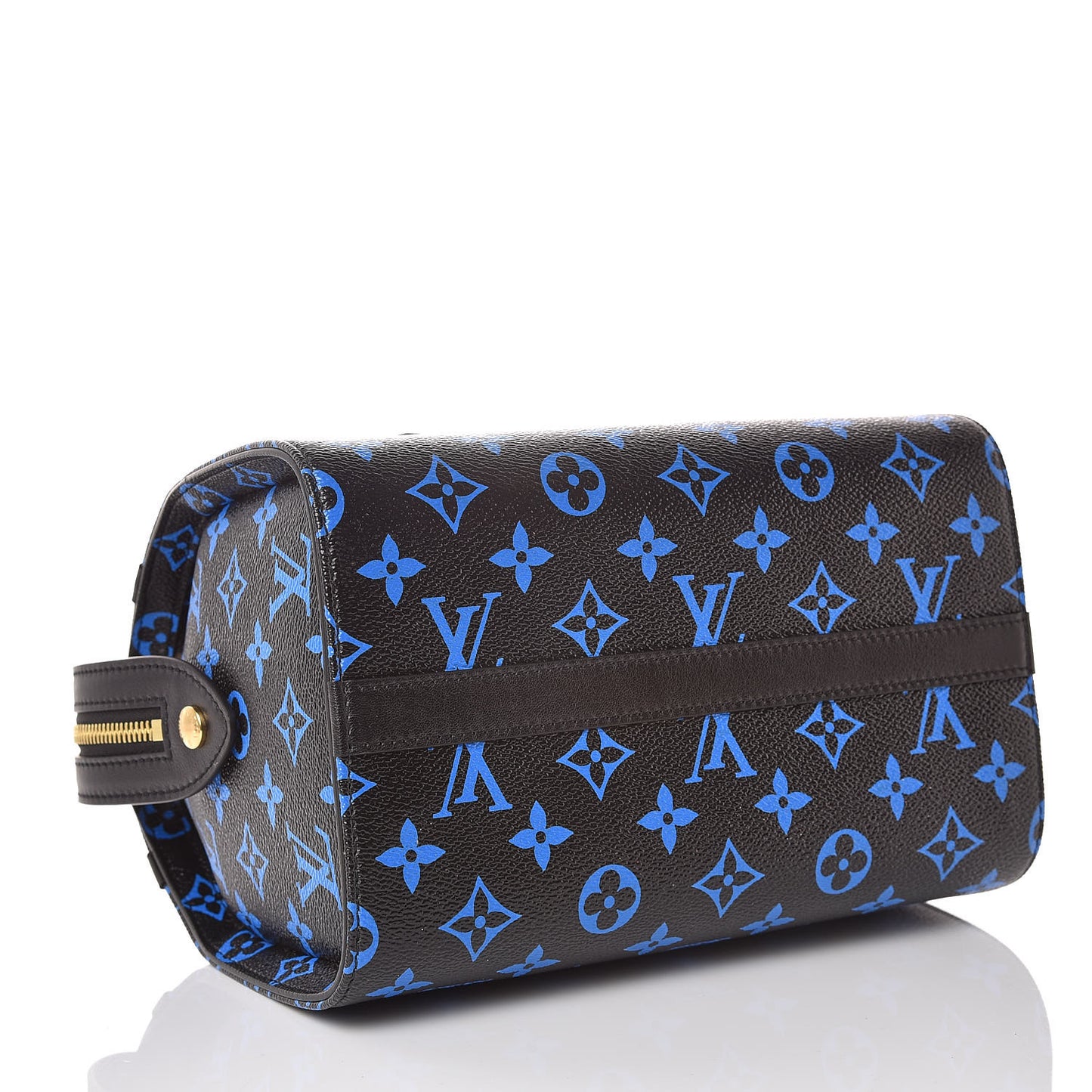 Colored Monogram Speedy Amazon PM Blue Black