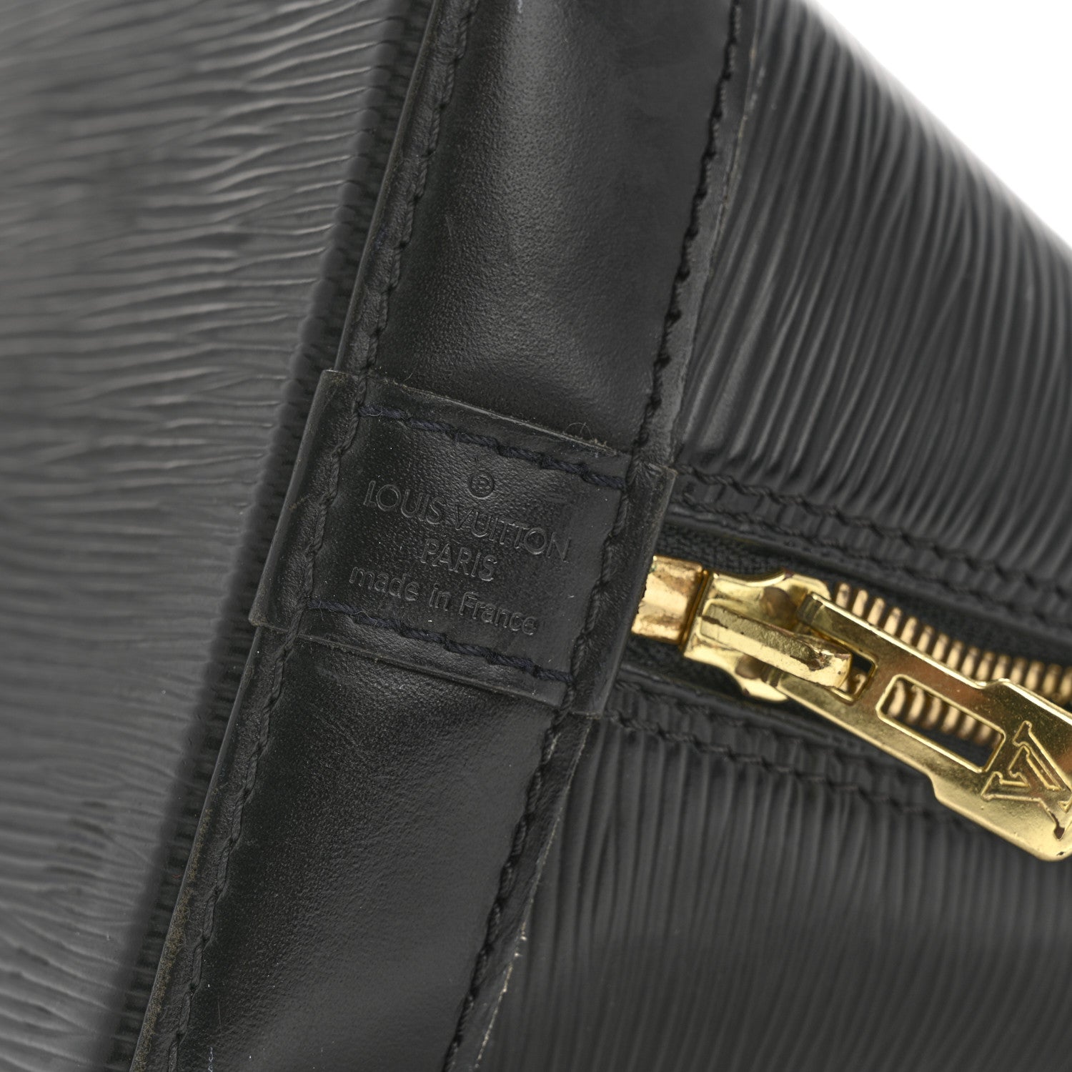 Louis Vuitton Epi Alma PM Black 6 of 16