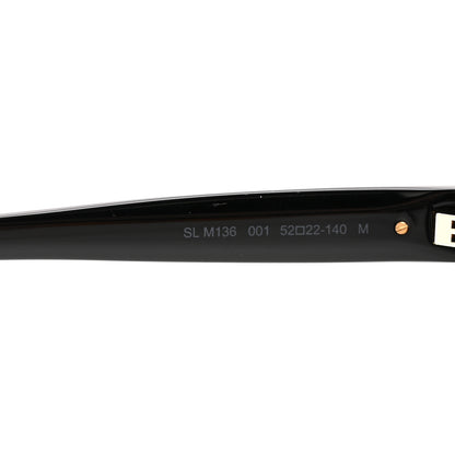Saint Laurent Acetate Sunglasses SL M136 Black 6 of 7