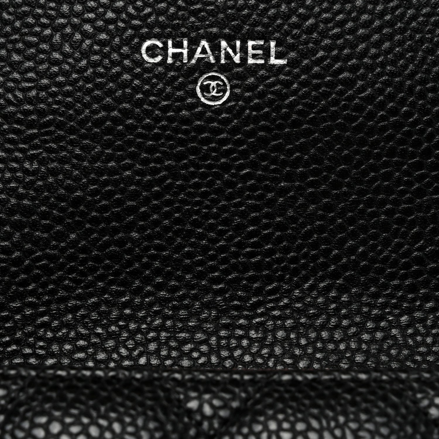 Chanel Caviar Quilted Large Gusset Flap Wallet Black 6 of 8