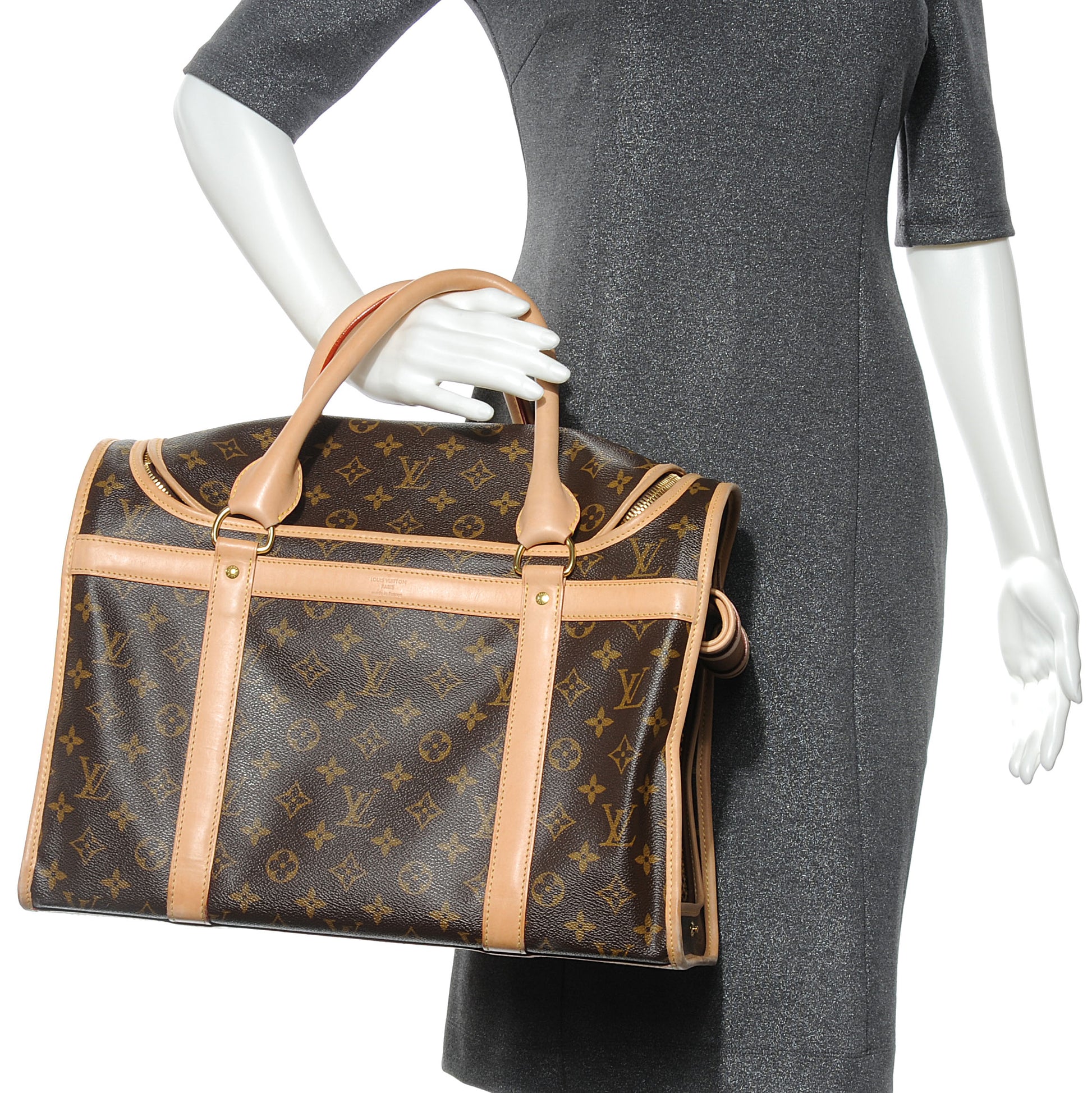 Louis Vuitton Monogram Sac Chien 40 Pet Carrier 2 of 7