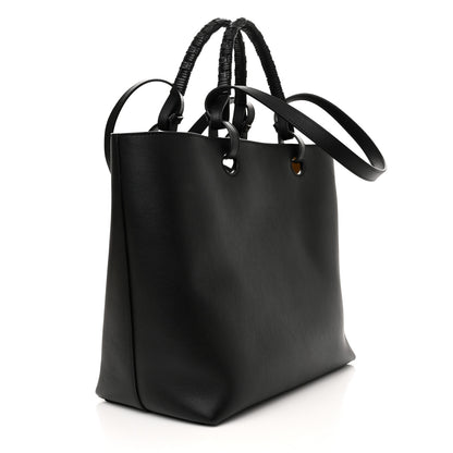 Loewe Calfskin Anagram Tote Black 2 of 13