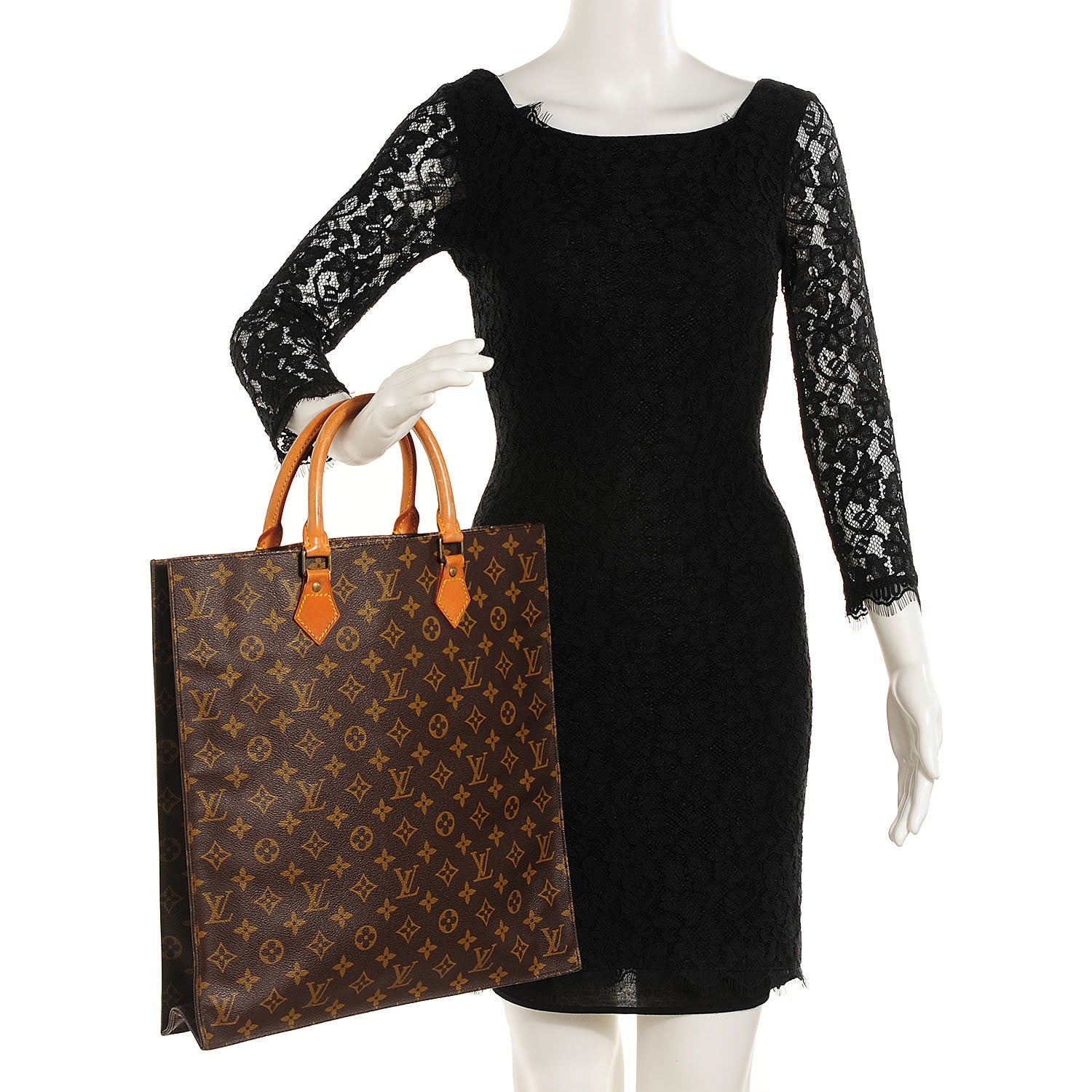 Louis Vuitton Monogram Sac Plat 2 of 7