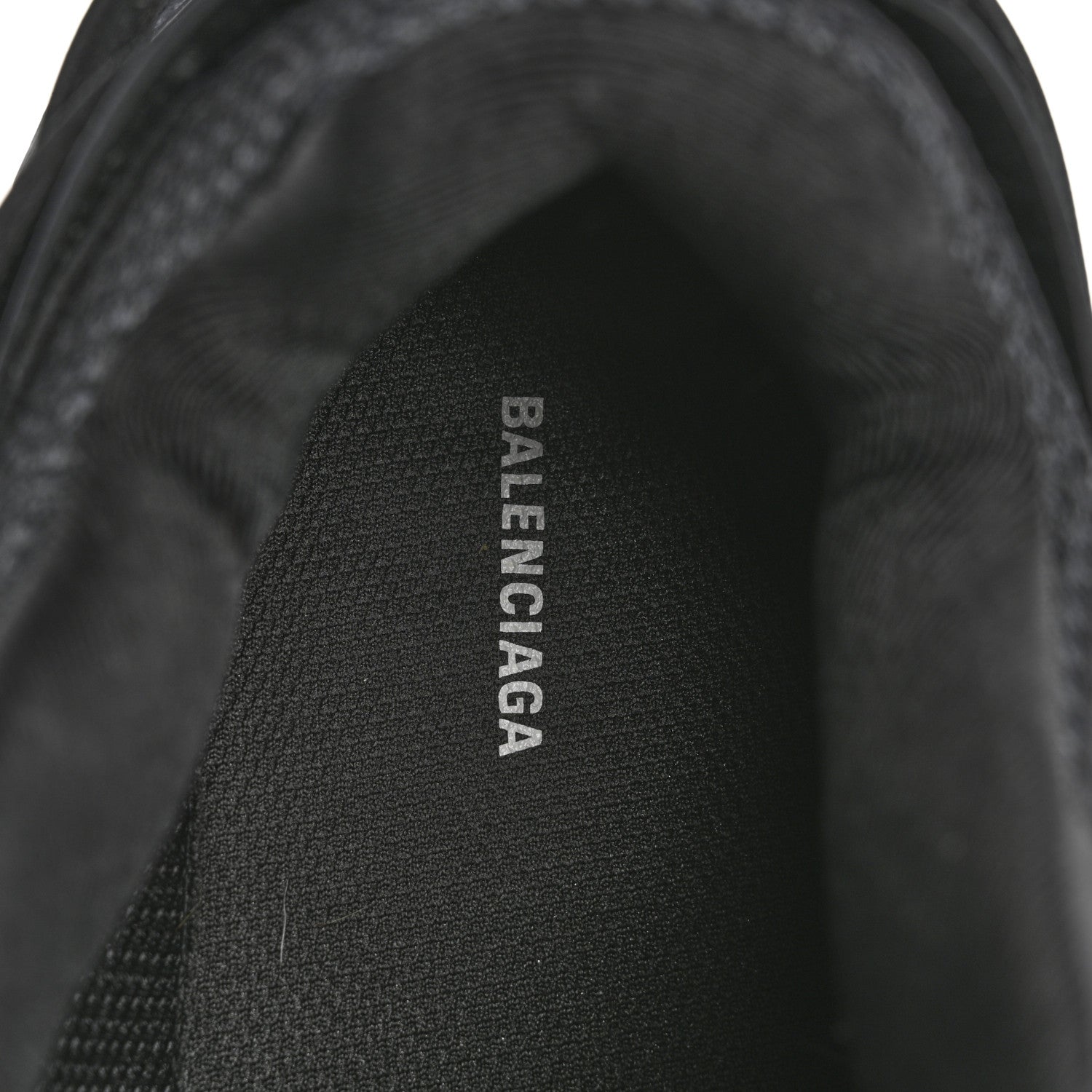 Balenciaga Mesh Rubber Uni-Matte Full Color Womens Track Sneakers 41 Faded Black 7 of 11