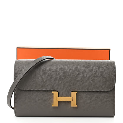Hermes Epsom Constance Long To Go Wallet Gris Meyer 13 of 13