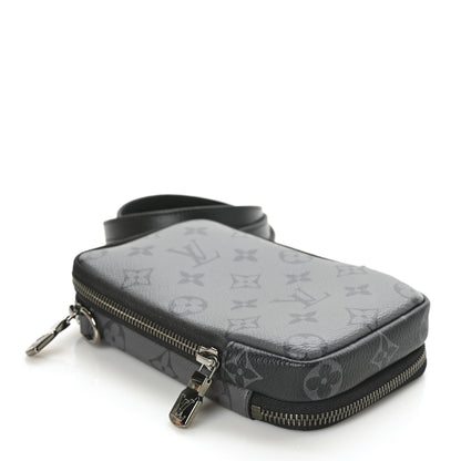 Louis Vuitton Monogram Eclipse Reverse Double Phone Pouch 4 of 8