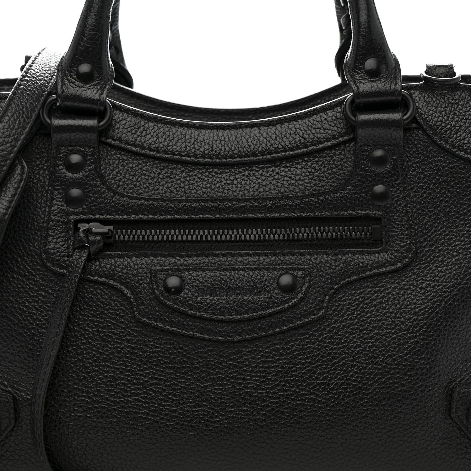 Balenciaga Grained Calfskin Neo Classic Black Hardware S City Black 8 of 12